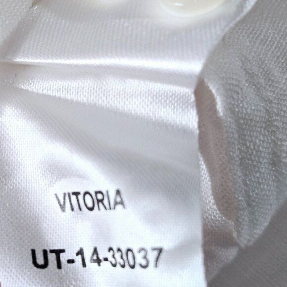 NWT UNTUCKit VITORIA 100% LINEN RELAXED FIT WHITE BUTTON FRONT SHIRT SIZE 18 - Picture 8 of 10